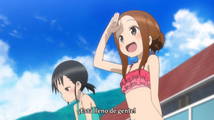 Karakai Jouzu no Takagi-san: Water Slide
